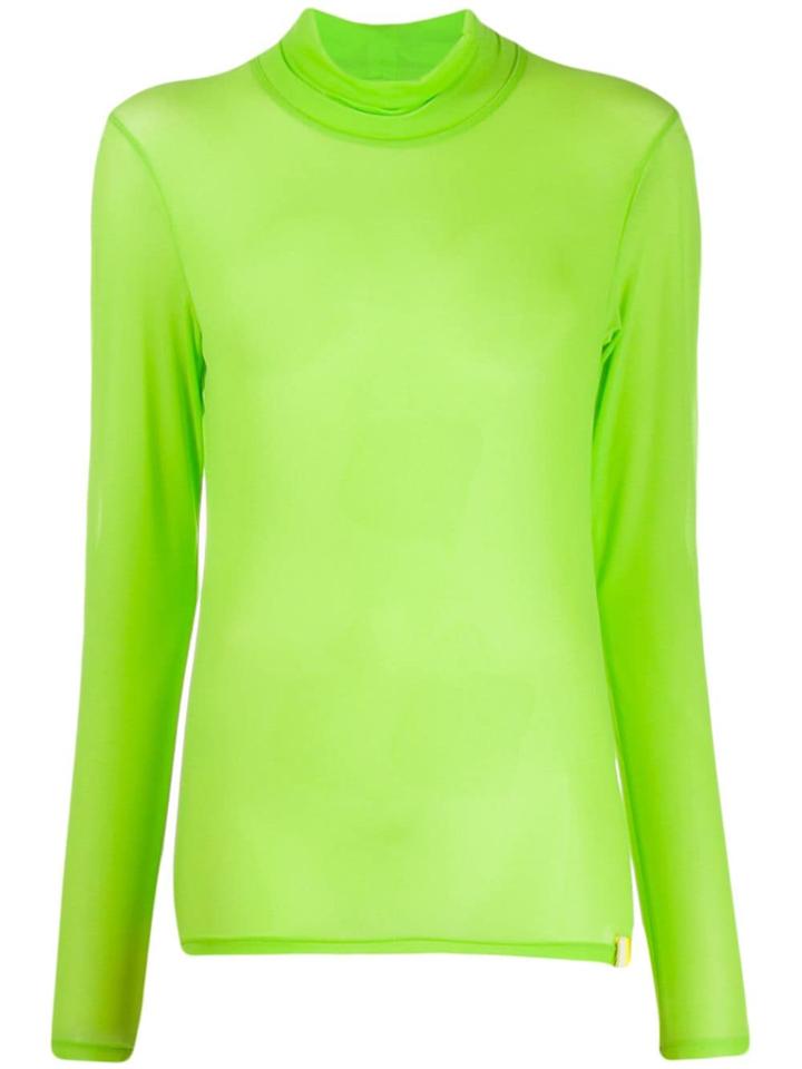 Aalto Roll Neck Jumper - Green
