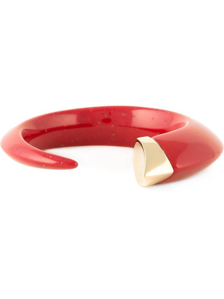Shaun Leane 'tusk' Bangle, Women's, Size: Medium, Red