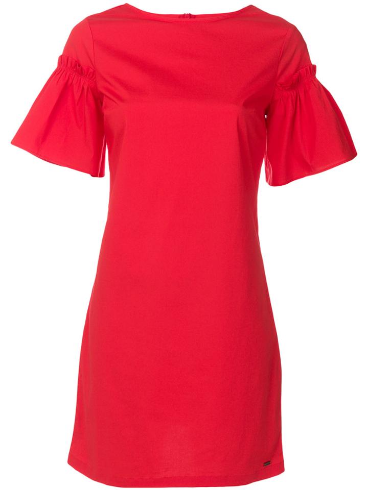 Armani Exchange Flared Sleeve Dress