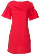 Armani Exchange Flared Sleeve Dress