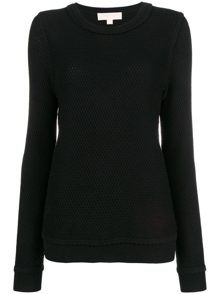Michael Michael Kors Slim Fit Jumper - Black