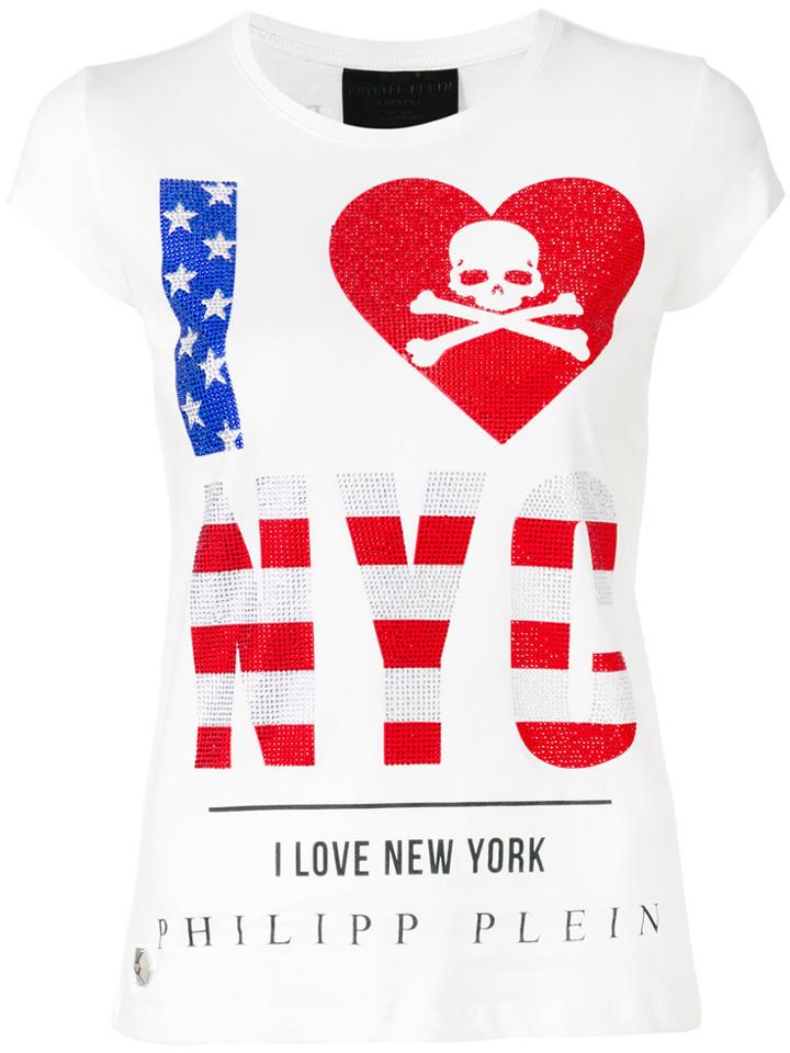 Philipp Plein Nyc T-shirt - White