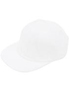 Unused - Panelled Soft Cap - Men - Cotton - One Size, White, Cotton