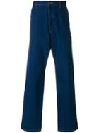 Ami Alexandre Mattiussi - Large Fit Jeans - Men - Cotton - 34, Blue, Cotton