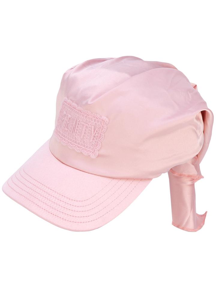 Puma - Bandana Cap - Women - Cotton/polyester/spandex/elastane - One Size, Pink/purple, Cotton/polyester/spandex/elastane
