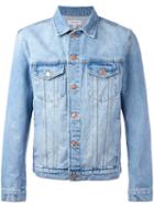 Soulland Stonewashed Denim Jacket, Men's, Size: Small, Blue, Cotton