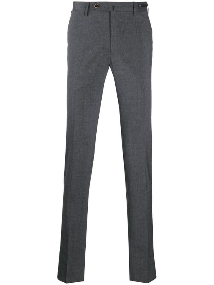 Pt01 Slim Fit Trousers - Grigio