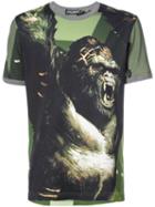 Dolce & Gabbana - 'gorilla' T-shirt - Men - Cotton - 50, Green, Cotton