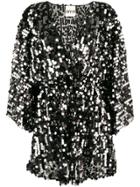Aniye By Sequin Short Dress - Black