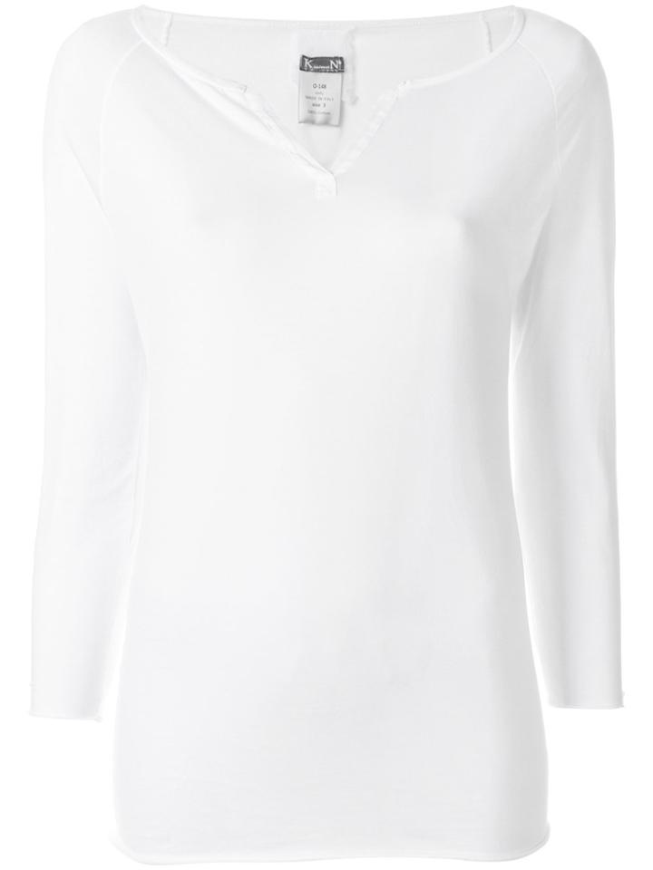 Kristensen Du Nord Jersey Top - White