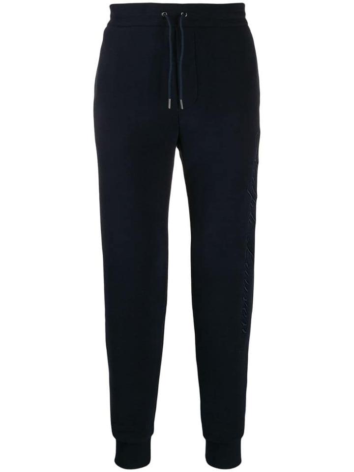 Ralph Lauren Purple Label Straight Leg Track Pants - Blue