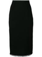 Roland Mouret Arreton Pencil Skirt - Black