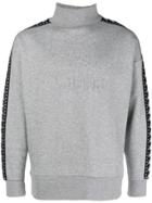 Kappa Side Panel Sweatshirt - Grey