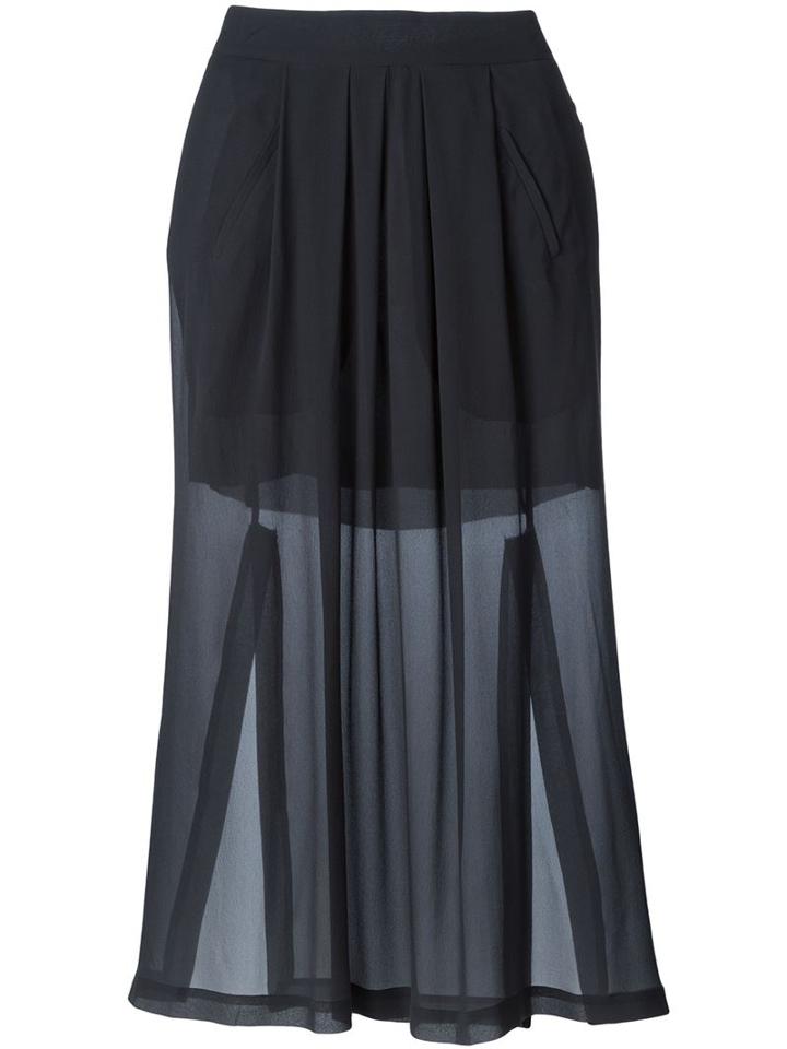 Isabel Benenato Paneled Skirt