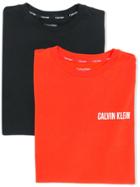 Calvin Klein Kids Logo Print T-shirt - Black