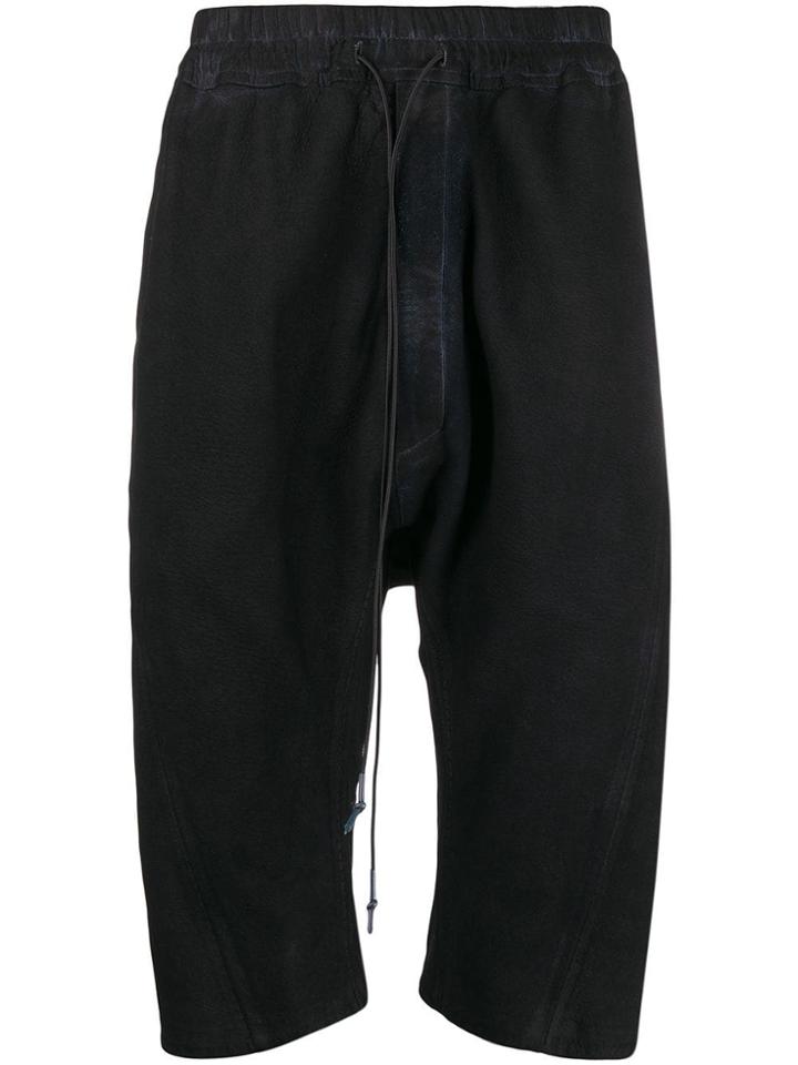 Isaac Sellam Experience Drop-crotch Shorts - Blue
