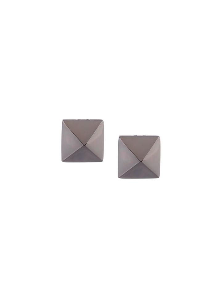 Eddie Borgo Stud Earrings, Women's, Grey