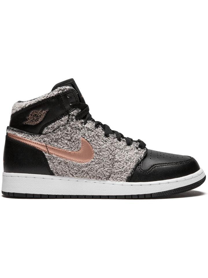 Jordan Teen Air Jordan 1 Retro High Gg Sneakers - Black