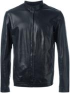 Salvatore Santoro 'ela' Jacket, Men's, Size: 50, Blue, Sheep Skin/shearling
