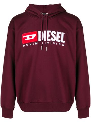 Diesel S-division Hoodie - Red
