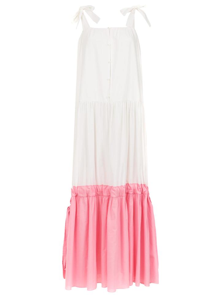 Clube Bossa Panelled Bolkan Dress - White