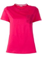 Moncler Maglia T-shirt, Women's, Size: Medium, Pink/purple, Cotton