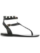 Ancient Greek Sandals Hephestia Sandals - Black
