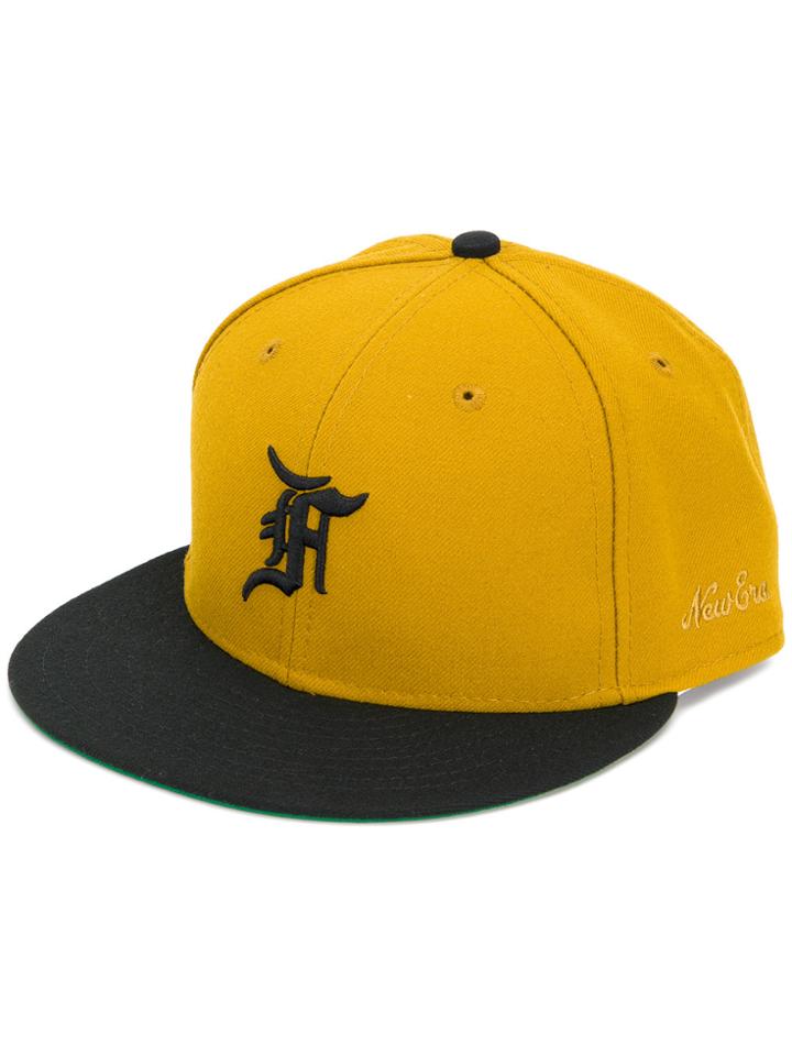 Fear Of God Logo Cap - Yellow & Orange
