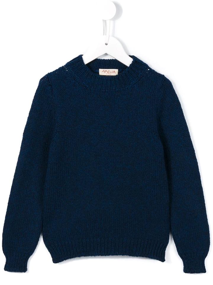 Amelia Milano 'annika' Jumper, Girl's, Size: 10 Yrs, Blue