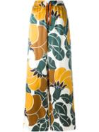 For Restless Sleepers Bold Floral Print Palazzo Pants