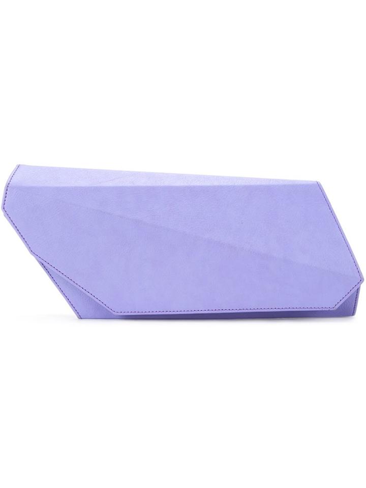 Lamat 'angular' Clutch, Women's, Pink/purple