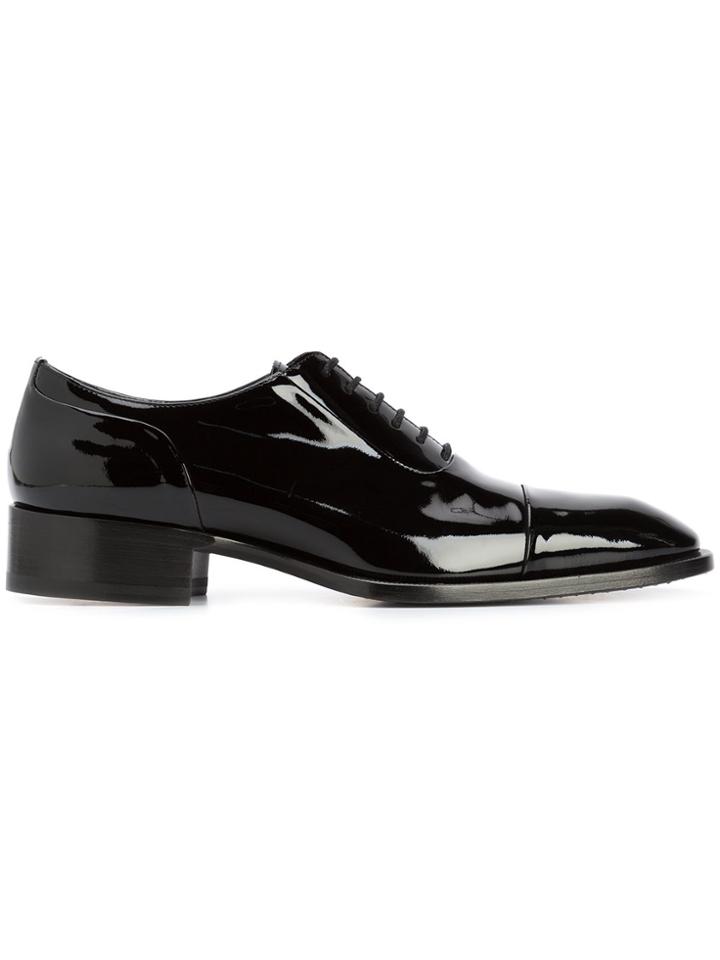 Louis Leeman Lace Up Oxford Shoes - Black