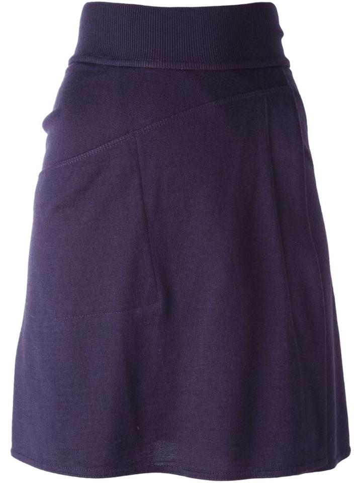 Alaïa Vintage Knit Skater Skirt