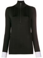 Givenchy Fitted High Neck Pullover - Black