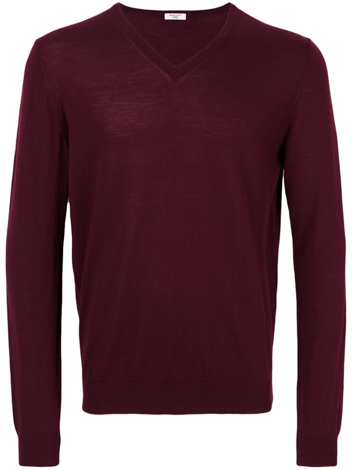 Fashion Clinic Timeless Knitted Sweater - Pink & Purple
