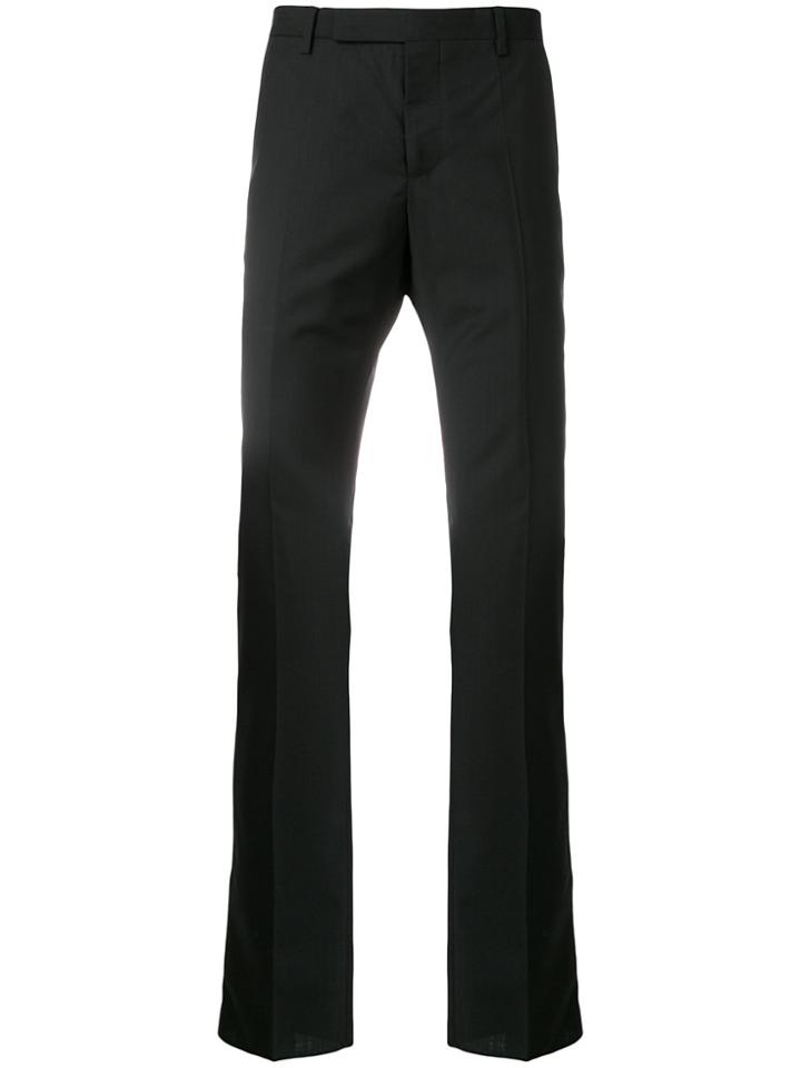 Maison Margiela Straight Leg Suit Trousers - Black