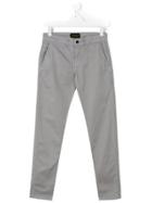 Finger In The Nose Teen Chino Trousers - Grey