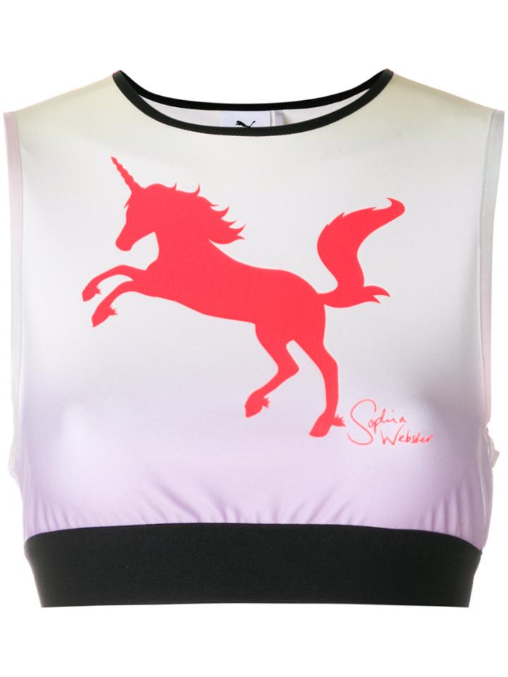 Puma X Sophia Webster Gradient Crop Top - Multicolour