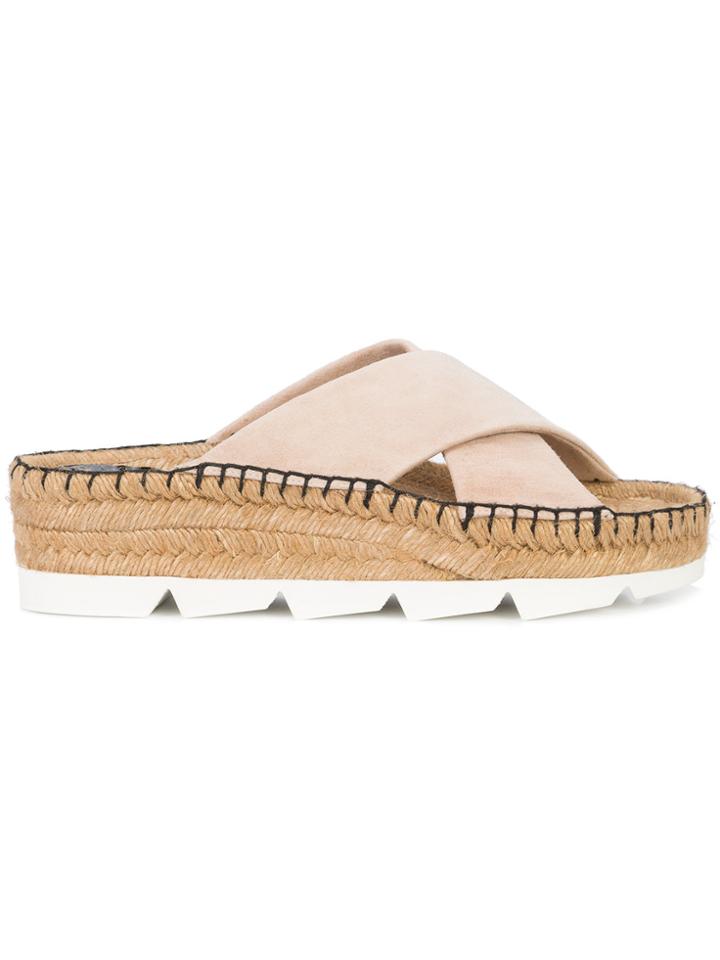 Jimmy Choo Danae Flat Sandals - Nude & Neutrals