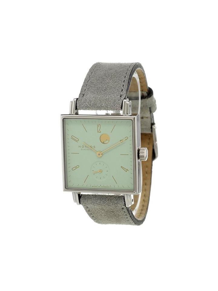 Nomos 'tetra Kleene' Analog Watch, Women's, Grey