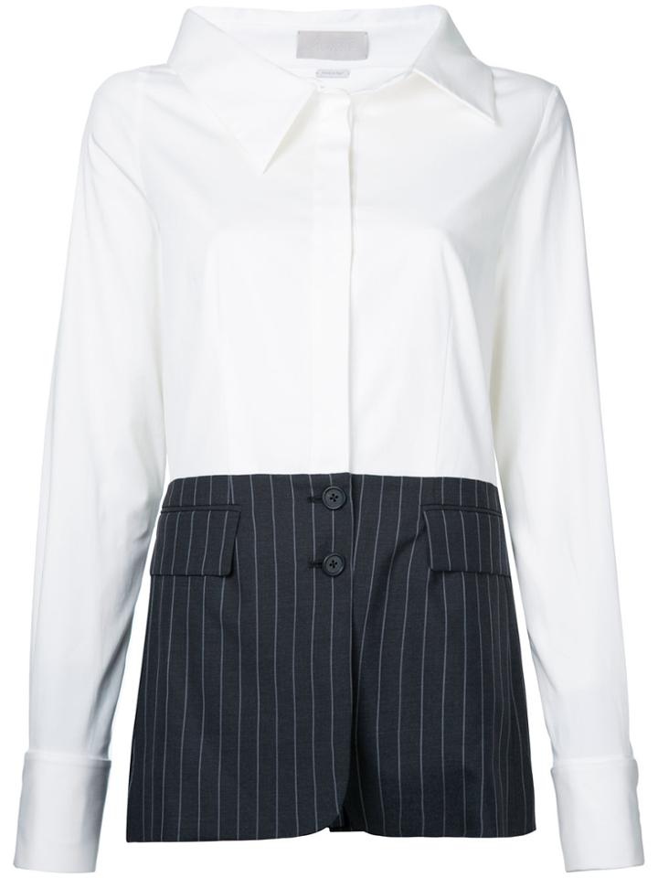 Monse Belted Shirt - White