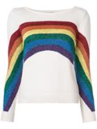 Rainbow Knitted Top - Women - Cotton/polyester/metallic Fibre - Xs, White, Cotton/polyester/metallic Fibre, Marc Jacobs