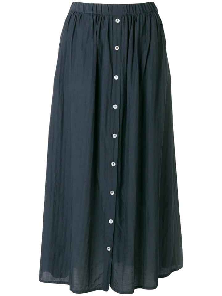 Elsa Esturgie Taya Buttoned Skirt - Blue