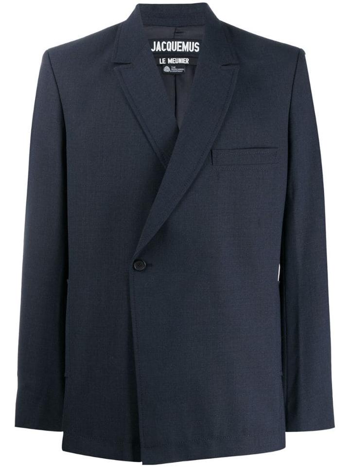 Jacquemus La Veste Moulin Jacket - Blue