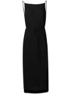 Calvin Klein Smooth Twill Cami Dress - Black