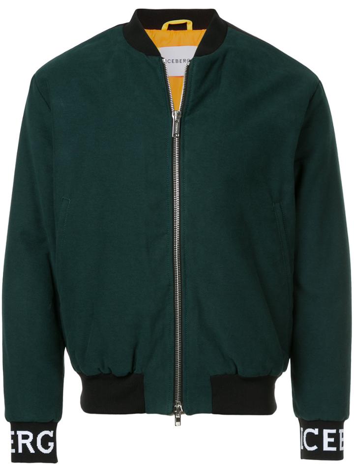 Iceberg Sailor Bomber Jacket - Green