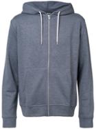 A.p.c. - Zip Hoodie - Men - Cotton/acrylic/polyester/viscose - M, Blue, Cotton/acrylic/polyester/viscose