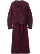Comme Des Garçons Pre-owned 1999 Brocade Skirt Suit - Black