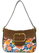 Tapestry Buckle Bag - Women - Leather/polyester - One Size, Leather/polyester, Tory Burch