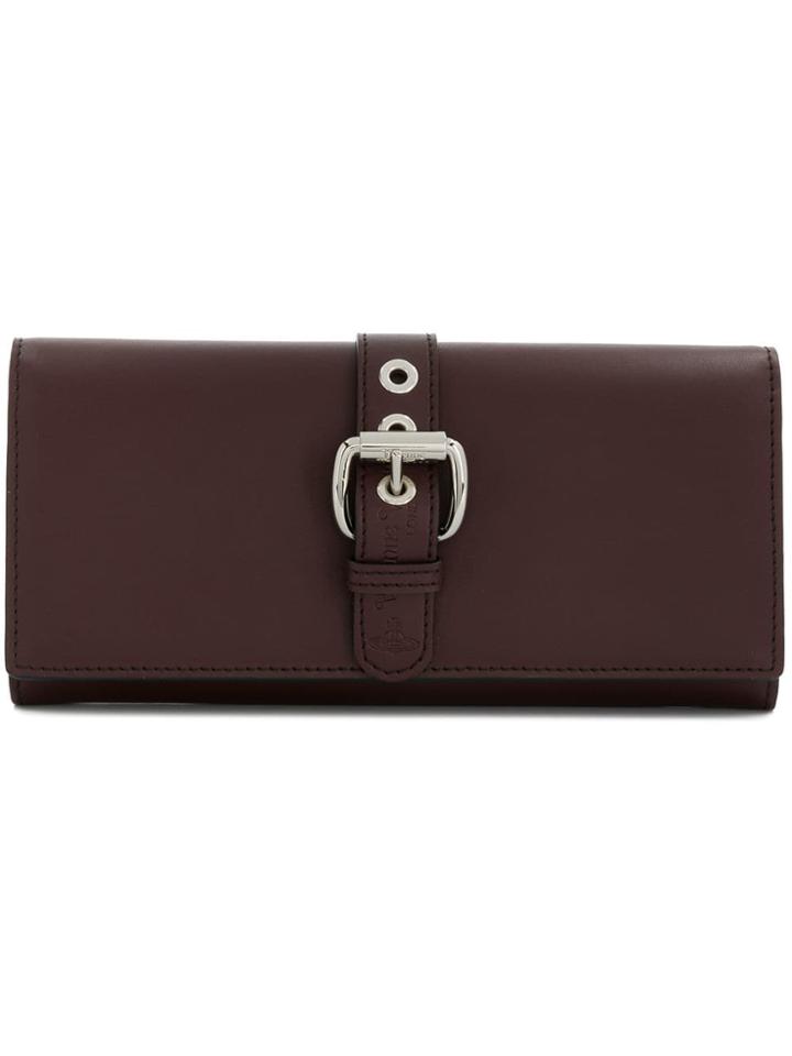 Vivienne Westwood Foldover Wallet - Red